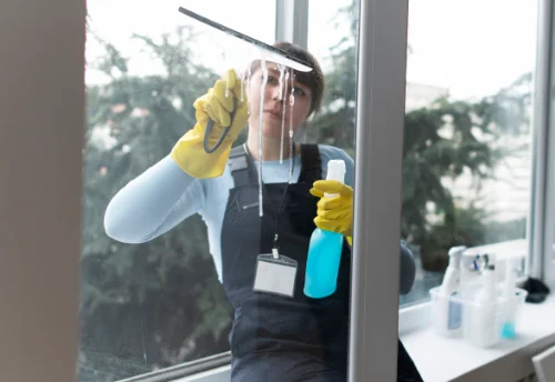 Nettoyage de vitres intérieures et extérieures à Wailly